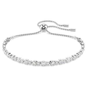 Swarovski Matrix Tennis bracelet
Mixed round cuts, White, Rhodium plated  NWT